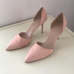 J. Crew powder pink Elsie D’Orsay pumps